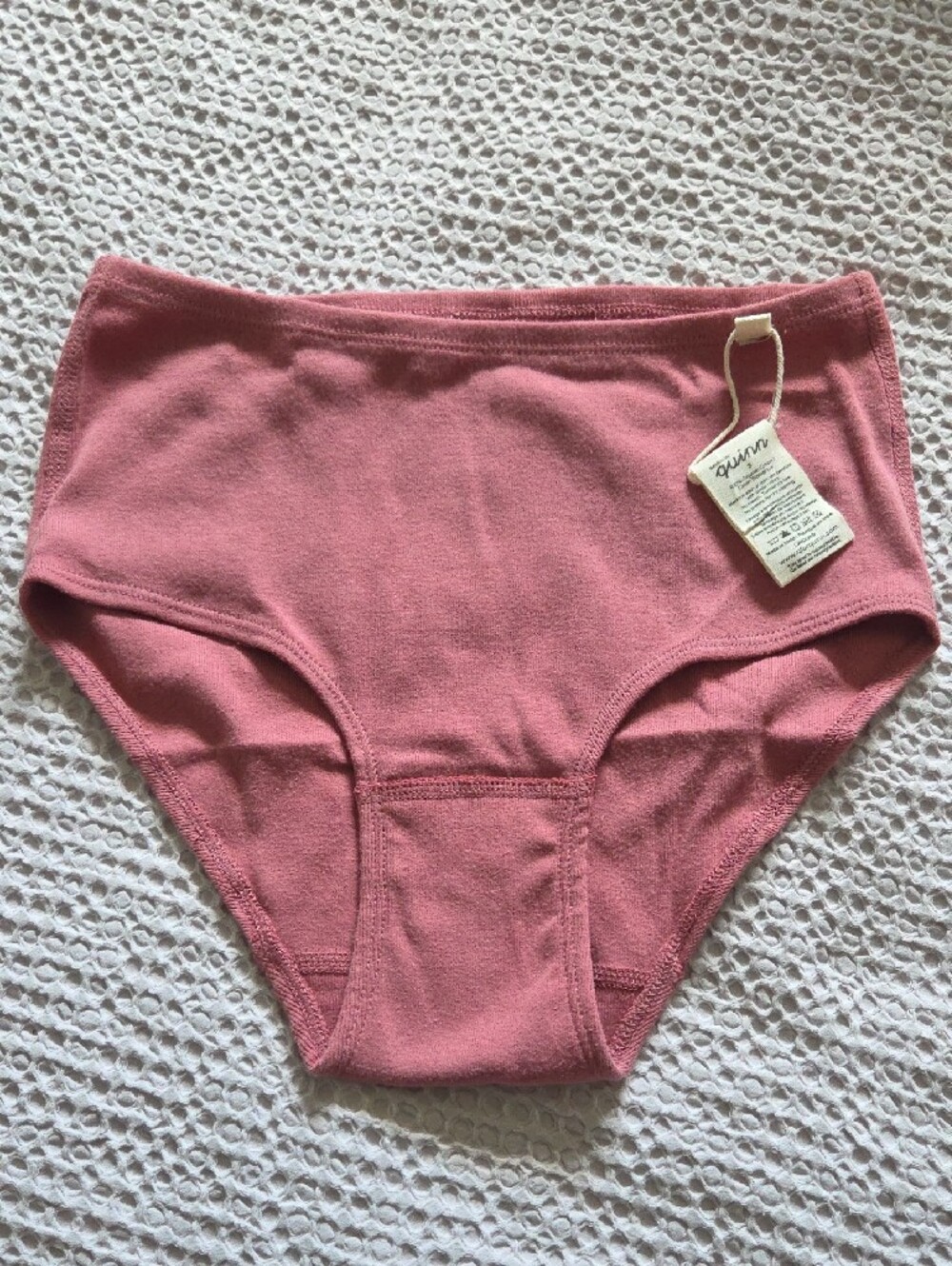 Womens Classic Brief - Natural, Plant Dyes - 100% Organic Cotton (2 pack) NWT - Picture 3 of 4